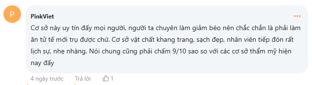 Thẩm mỹ viện Katia reviews